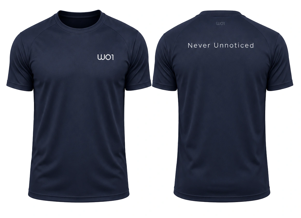 Court Tee, Navy