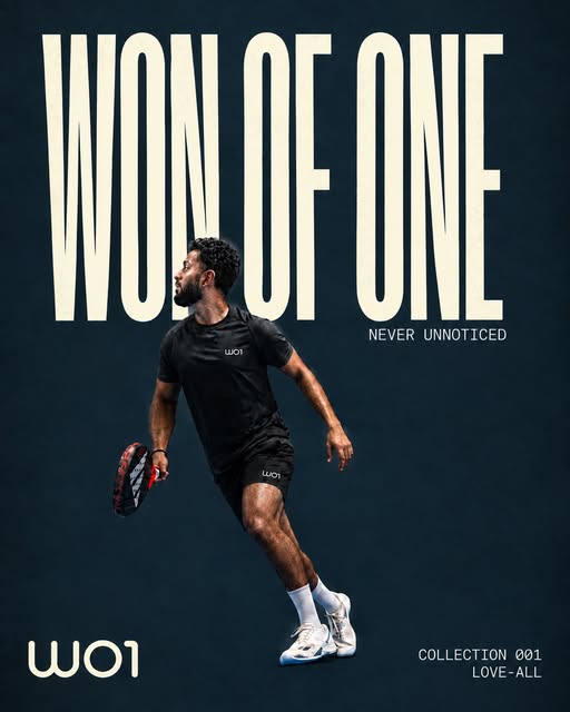 WON OF ONE campaign featuring a player on court