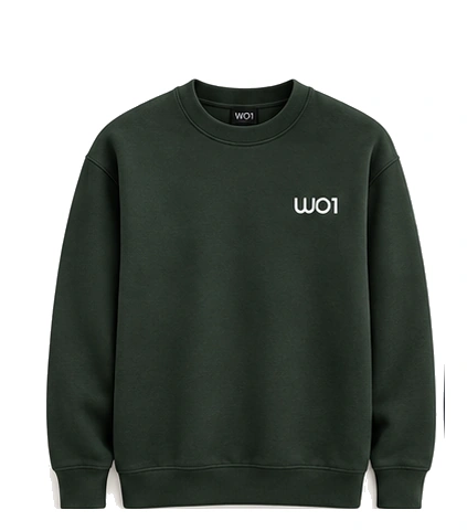 Logo Sweatshirt, Forest