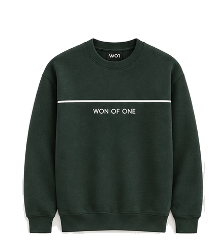 Stripe Sweatshirt, Forest