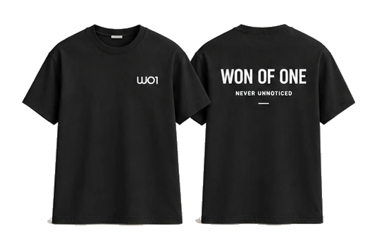 Wordmark Tee, Black